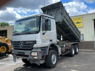 camion-benne Mercedes-Benz Actros 3341 MP2 Kipper 6x6 EPS V6 Big Axle's Good Condition