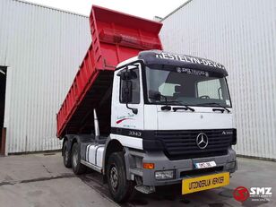 Mercedes-Benz Actros 3343 double system tractor tipper dump truck