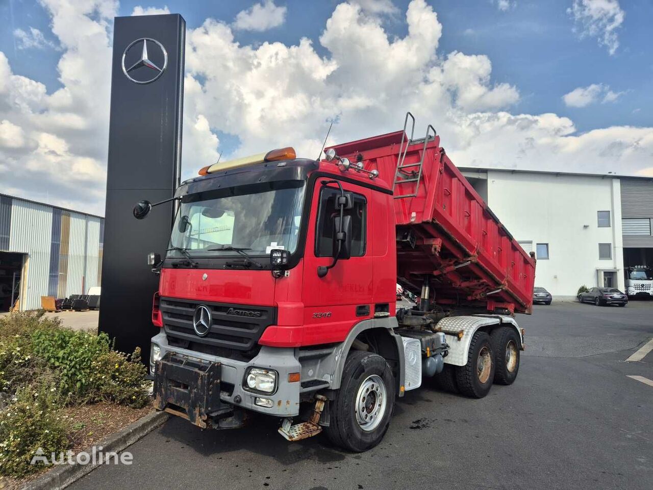 самосвал Mercedes-Benz Actros 3346 K 6x4 Bordmatic Meiller Klima MP3