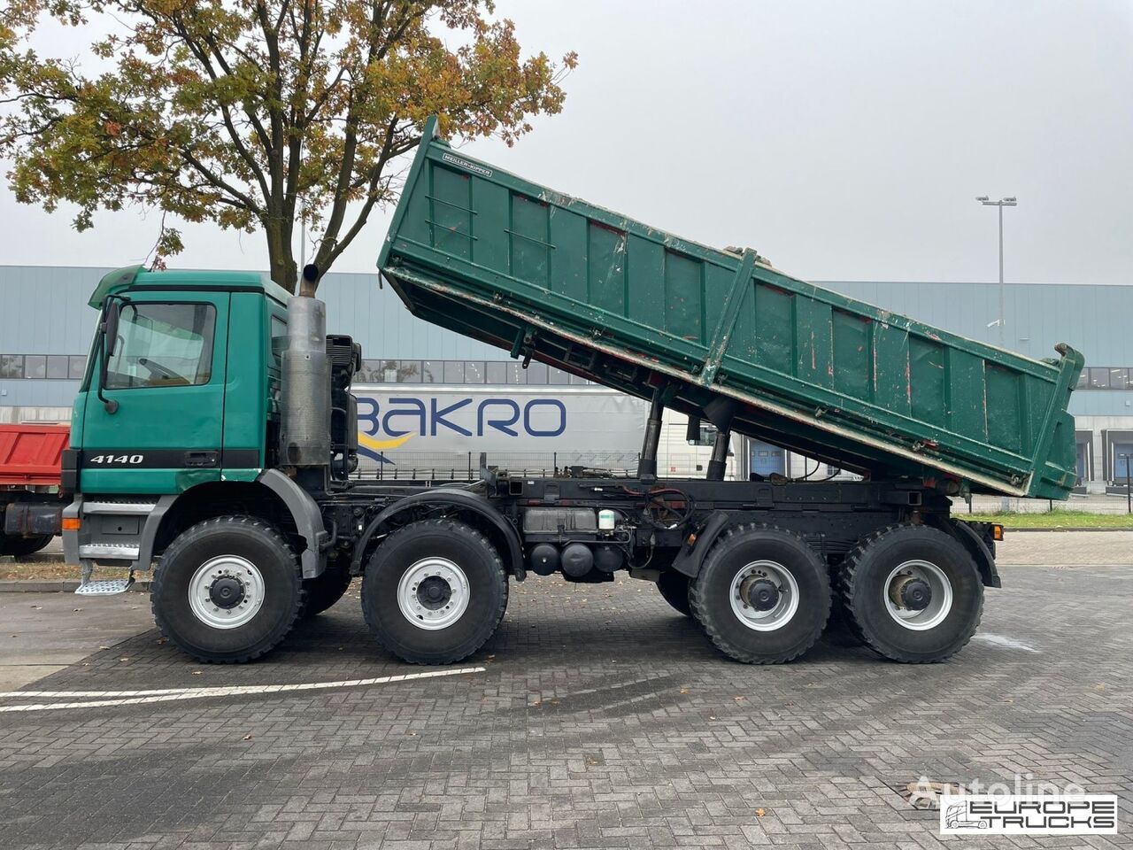 Mercedes-Benz Actros 4140 Full Steel - Manual - Big Axles - Hub Reduction dump truck