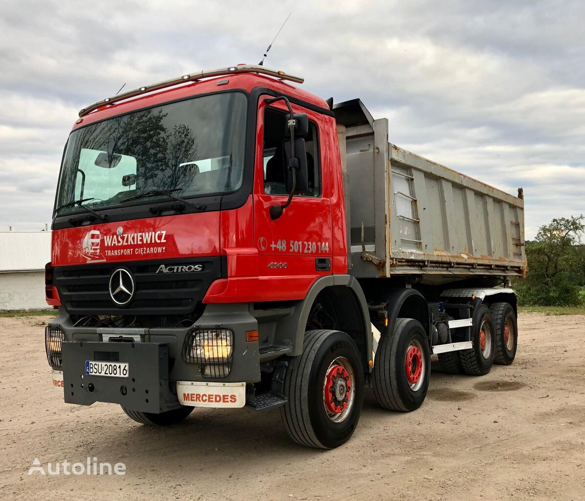 Mercedes-Benz Actros 4144  dump truck