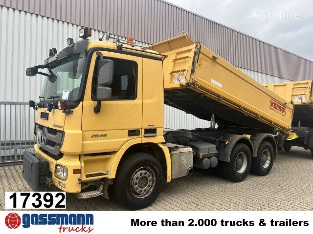 Mercedes-Benz Actros MP III 2648/6x4/33 Retarder, Widi, Kempf dump truck