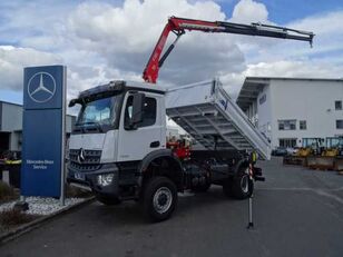 Mercedes-Benz Arocs 1832 AK 4x4 Kipper+Kran Fassi F120 + Funk tippelad lastbil