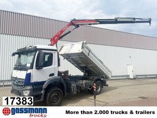 Mercedes-Benz Arocs 1832 K 4x2, Fassi Kran 120.B.1.23, 9.75m volquete