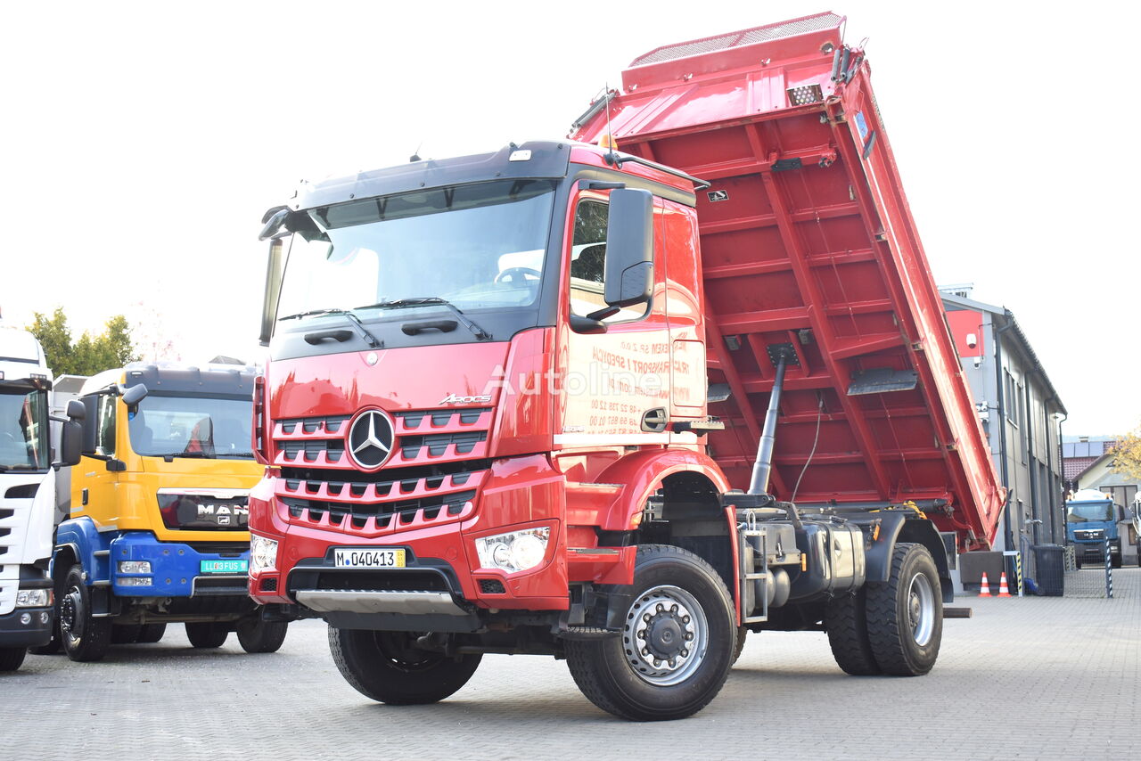 camião basculante Mercedes-Benz Arocs 1836 4x4 BB E6 Wywrotka 3 Str. Meiller-Kipper JAK NOWY ! z