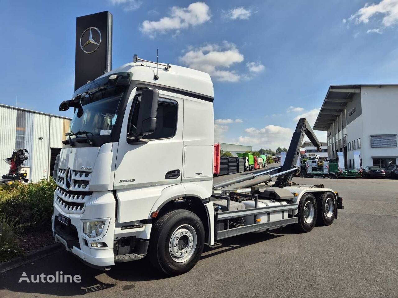 Mercedes-Benz Arocs 2643 L 6x4 Meiller RK 20.65 Retarder Bett dump truck