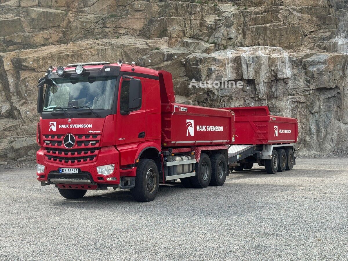 Wywrotka Mercedes-Benz Arocs 2658K + przyczepa wywrotka - Autoline
