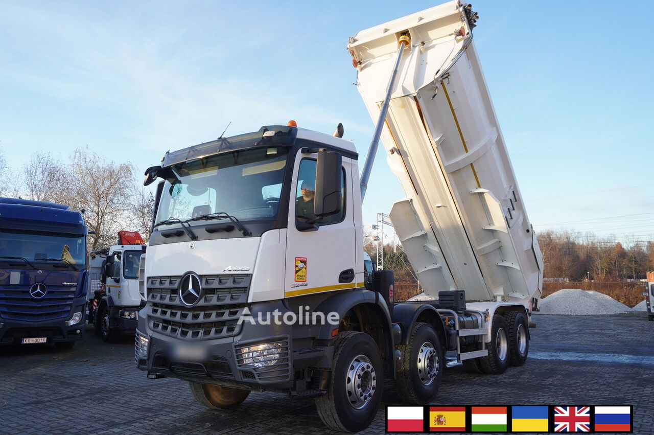 Mercedes-Benz Arocs 3243 E6 8x4 / Tipper / 120 tho kilometers! / Retarder volquete - Autoline