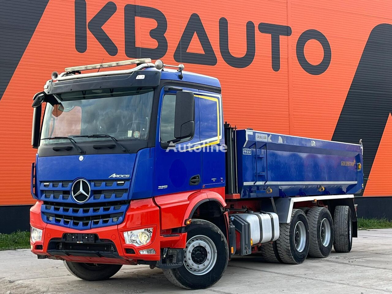 Mercedes-Benz Arocs 3251 8x4*4 BOX L=6155 mm volquete