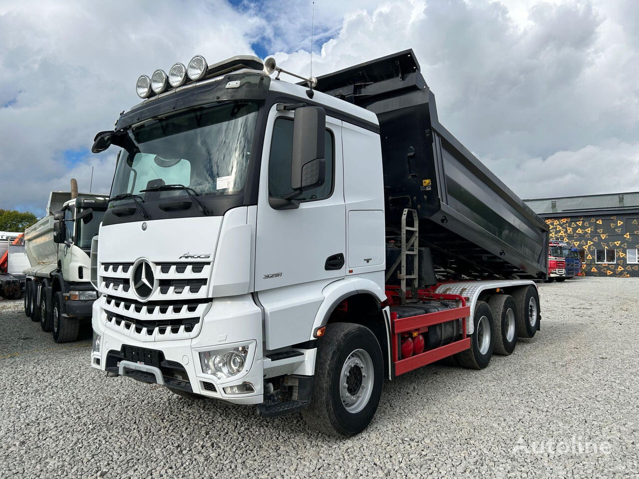 camion-benne Mercedes-Benz Arocs 3251 / 8x4/4 / EURO 6 / TULOSSA