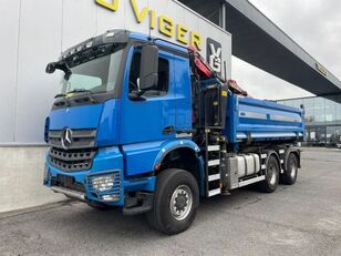 Mercedes-Benz Arocs 3342 *6x6*meegestuurd as*2zijdige kipper*Airco*Bluetooth volquete