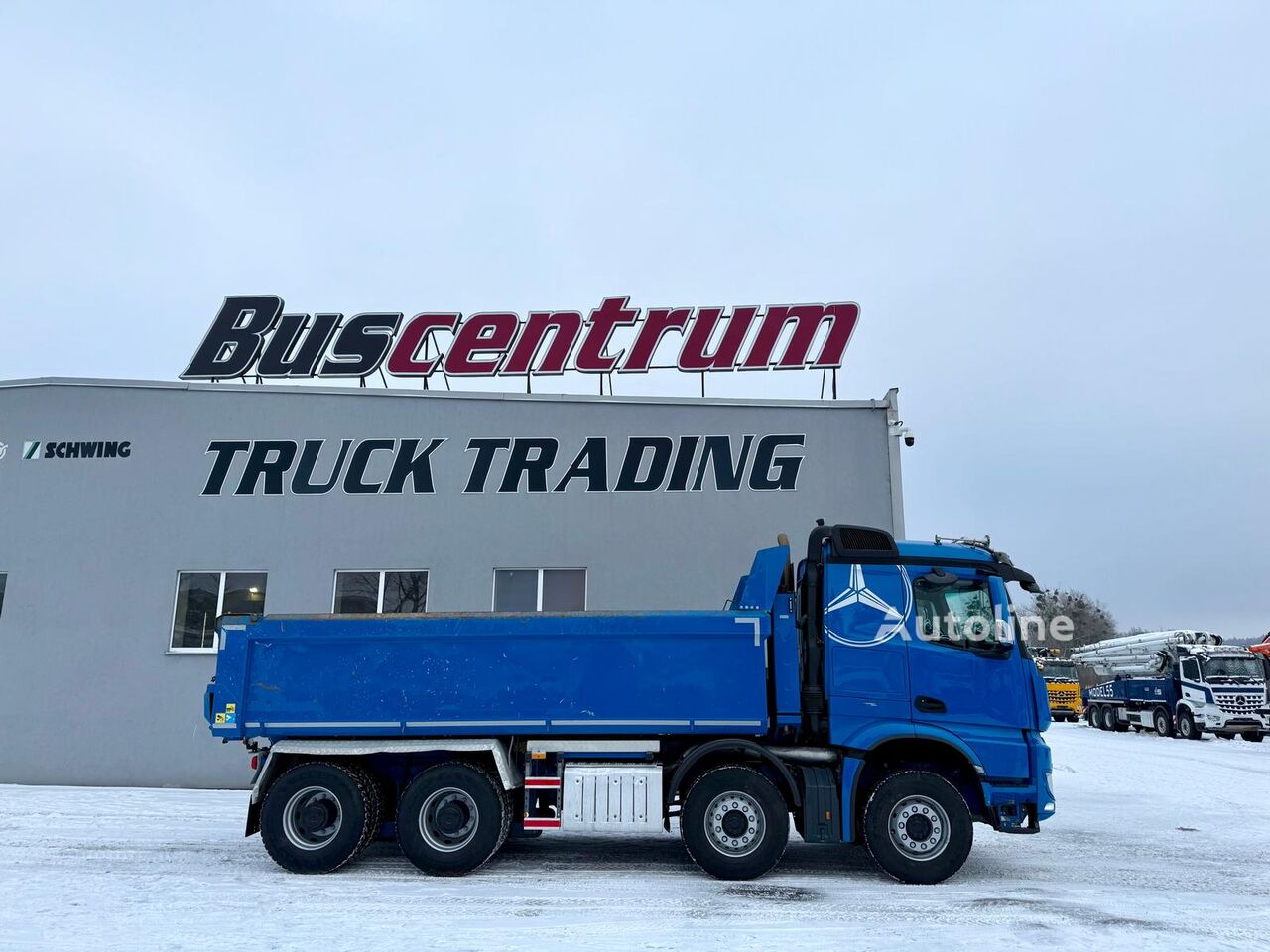 Camion-benne Mercedes-Benz Arocs 3758 8x4 8x6 8x8 Kipper Istrail - Autoline