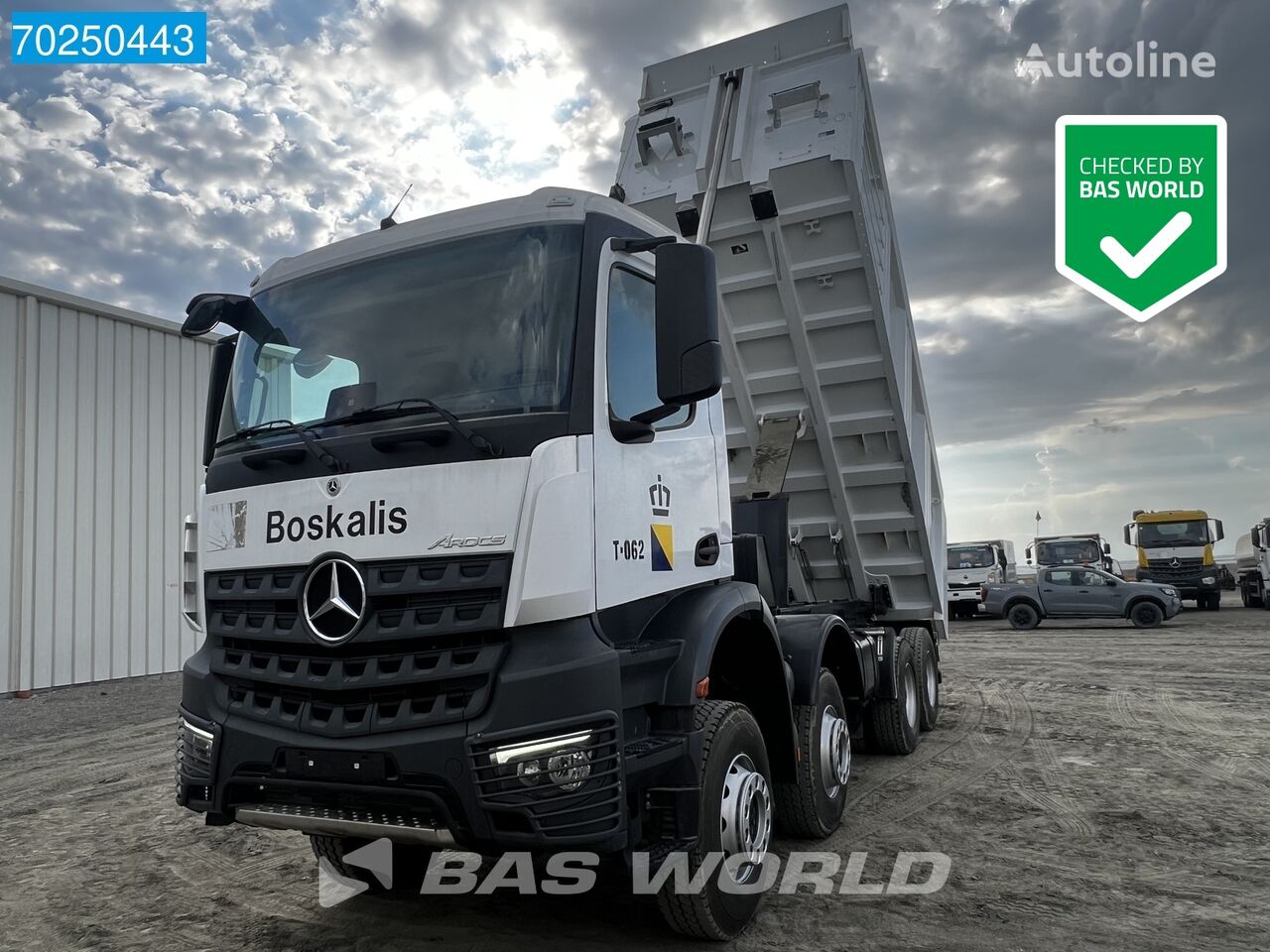 nieuw Mercedes-Benz Arocs 4140 8X4 Meiller Kipper 20m3 Steelsuspension Big-Axle Euro kipper vrachtwagen