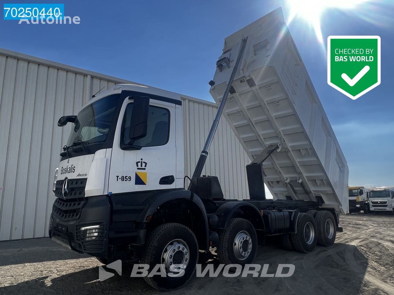 neuer Mercedes-Benz Arocs 4140 8X4 Meiller Kipper 20m3 Steelsuspension Big-Axle Euro Muldenkipper