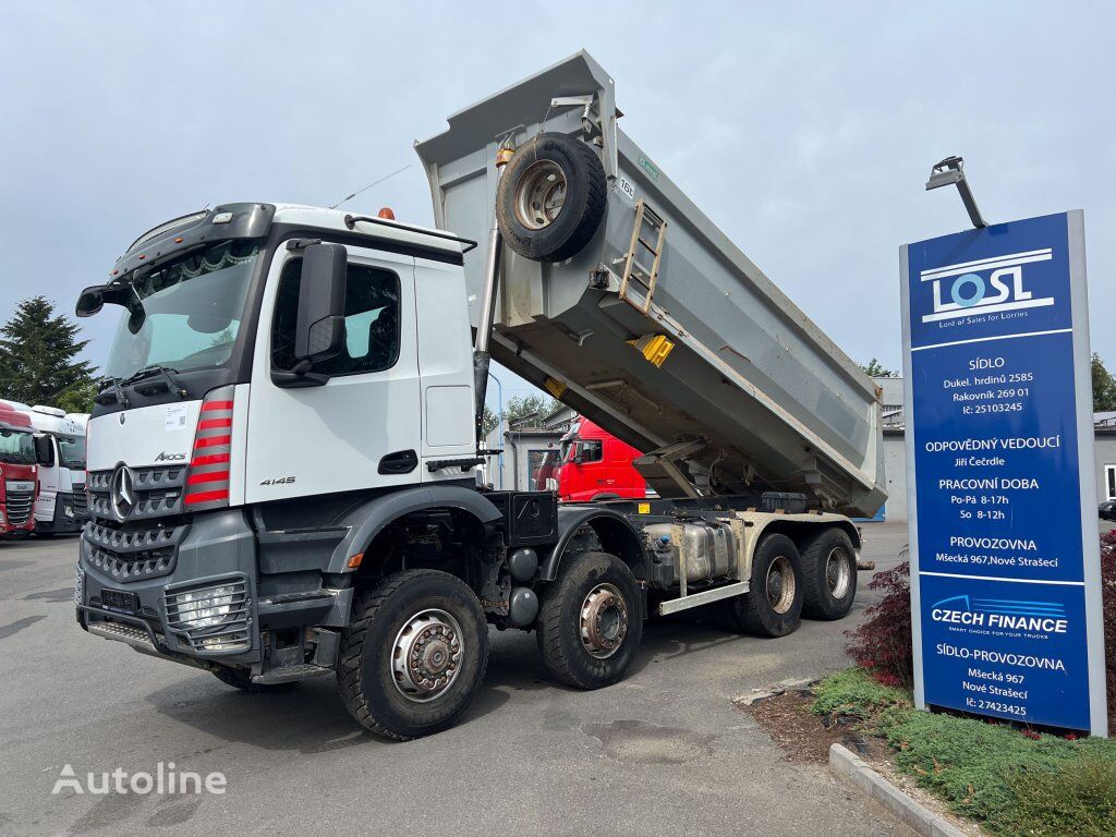 camião basculante Mercedes-Benz Arocs 4145