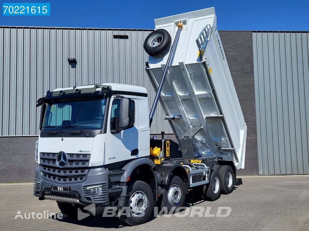 جديدة شاحنة قلابة Mercedes-Benz Arocs 4145 8X4 NEW! Big-Axle Automatic 20m3 KH Kipper Euro 3