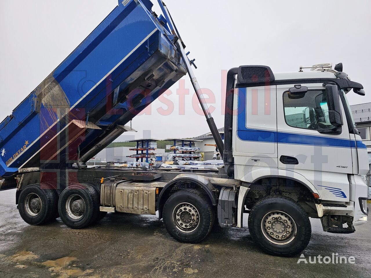 Mercedes-Benz Arocs 4151 8x4 Full Steel volquete