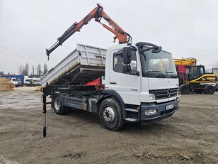 Mercedes-Benz Atego 1222 - Atlas 75 Crane + 3 sided Tipper dump truck