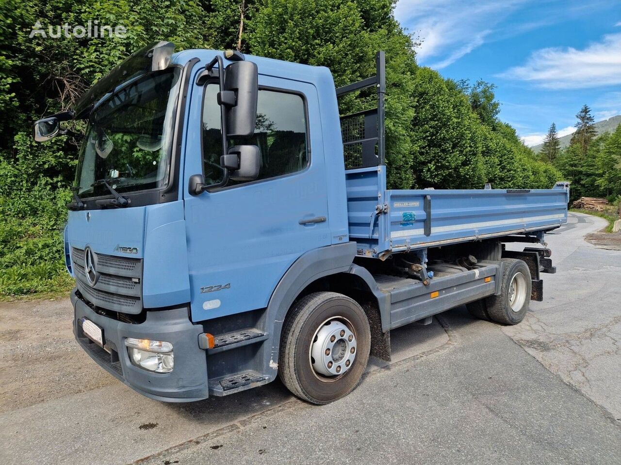 autobasculantă Mercedes-Benz Atego 1224