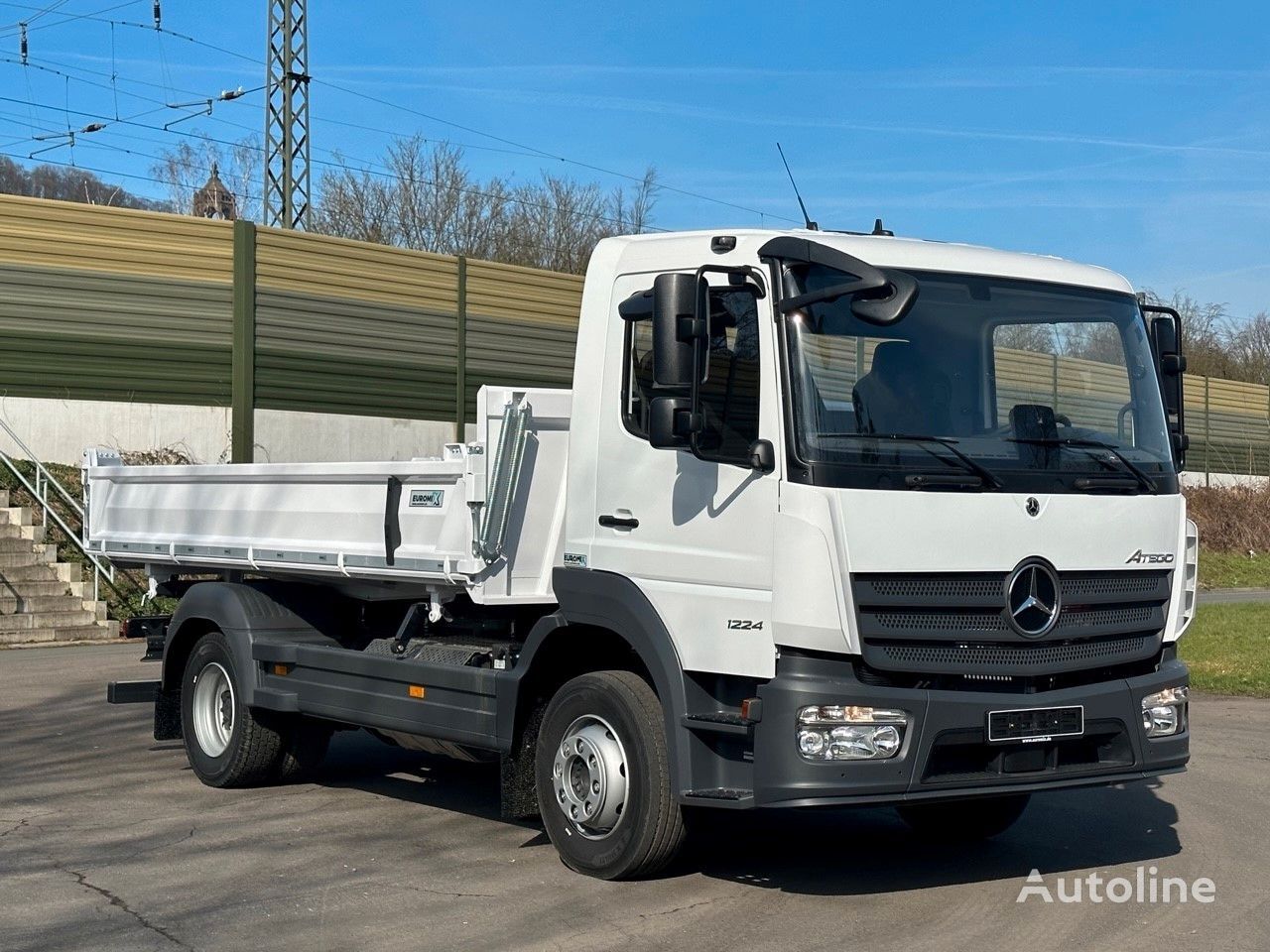 нови камион кипер Mercedes-Benz Atego 1224 K  EuromixMTP 3-Seiten-Kipper