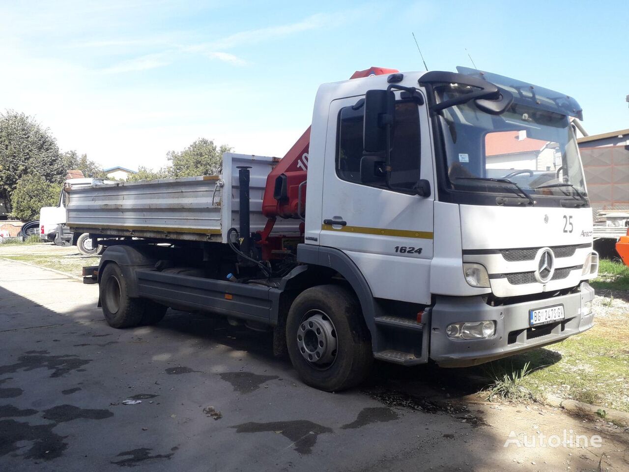 Camion-benne Mercedes-Benz Atego 1624 - Autoline