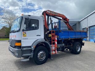 Mercedes-Benz Atego 1823 / 3 SIDE TIPPER+CRANE / BIG AXLE / FULL STEEL ...