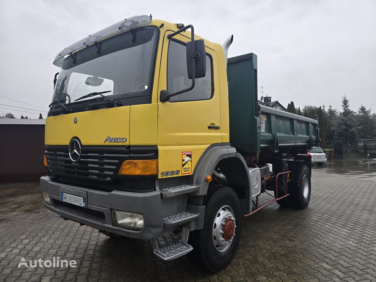 Mercedes-Benz Atego 1828 volquete