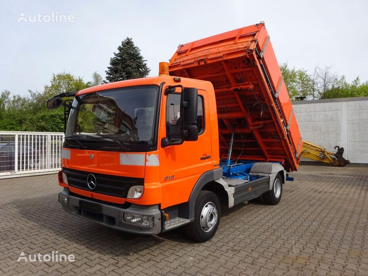 Mercedes-Benz Atego 818 3 way Meiller tipper dump truck