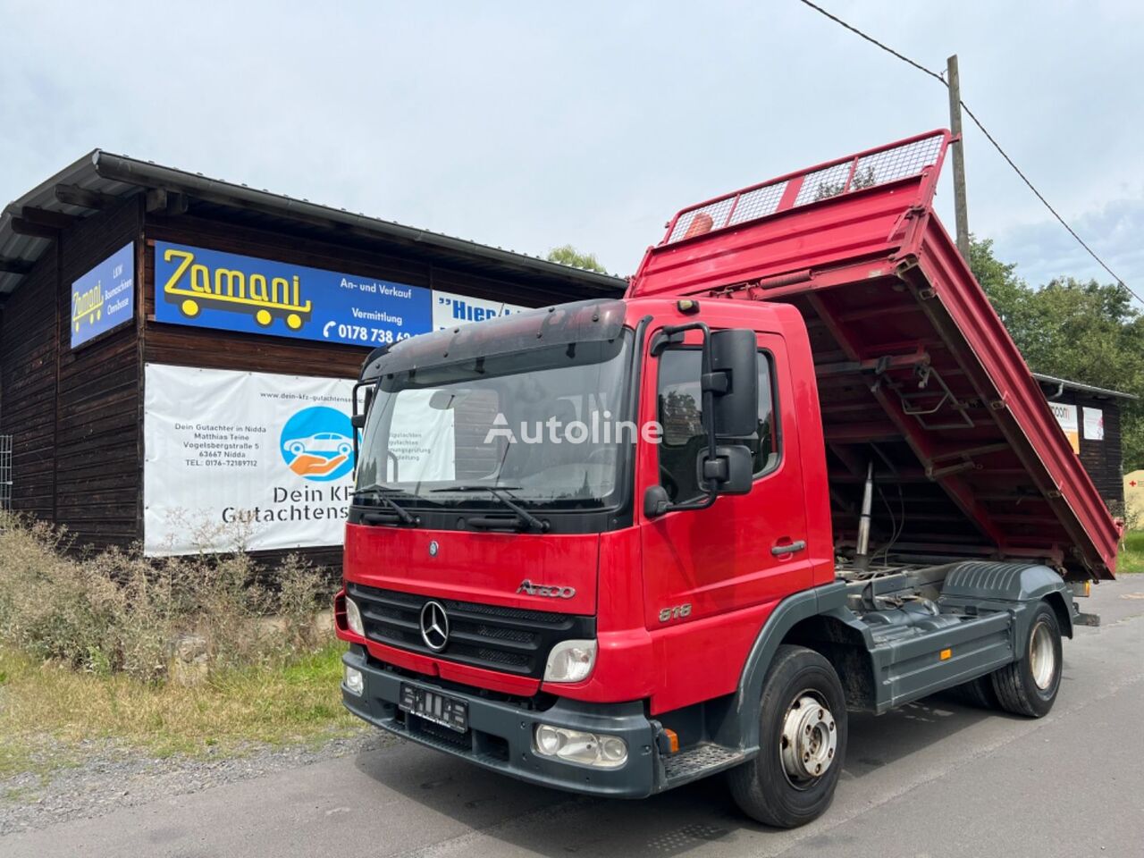 Mercedes-Benz Atego 818 K dump truck