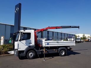 شاحنة قلابة Mercedes-Benz Atego 818 KK Kipper+Kran+Funk+Greifersteuerung