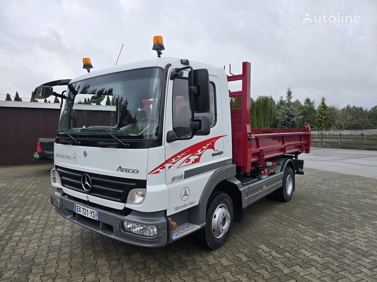 Mercedes-Benz Atego 918 volquete