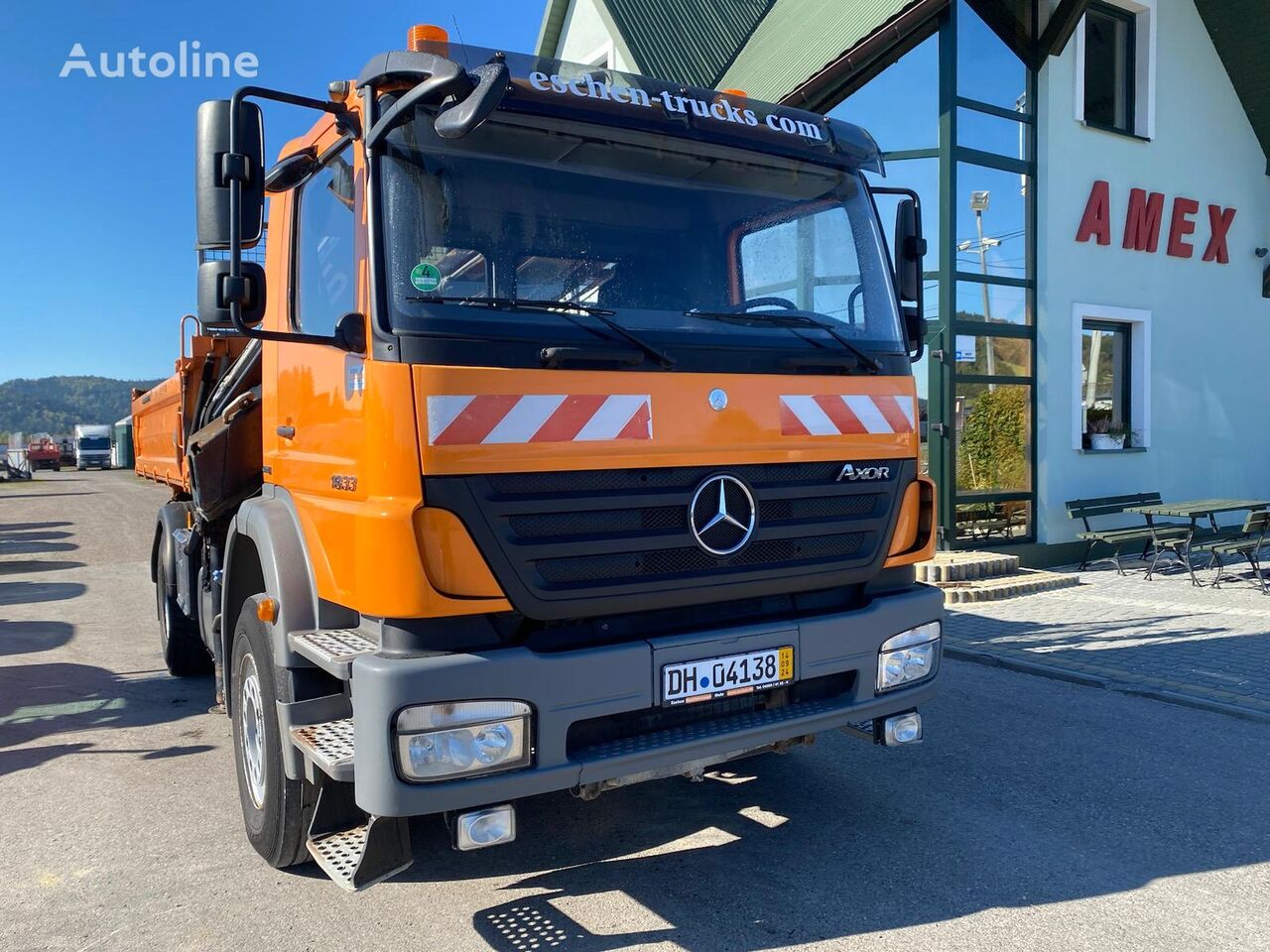 Mercedes-Benz Axor 1833 volquete