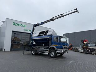 autobasculantă Mercedes-Benz Axor 1833 4x4 / 3 way kipper / Atlas 88.3 - A3L / Only 170275km