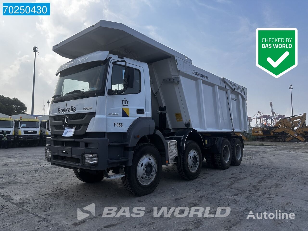 yeni Mercedes-Benz Axor 4144 8X4 KH-Kipper 25m3 Big-Axle Steelsuspension Hardox damperli kamyon