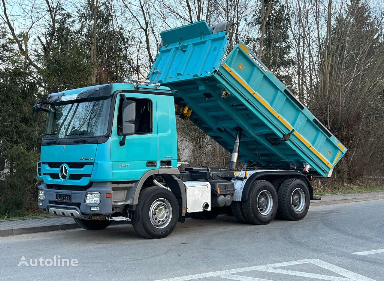 самосвал Mercedes-Benz MERCEDES ACTROS KIPER WYWROTKA 6X4 BORDMATIC STAN PERFEKCYJNY