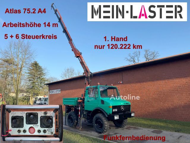 Mercedes-Benz UNIMOG U 1200 damperli kamyon