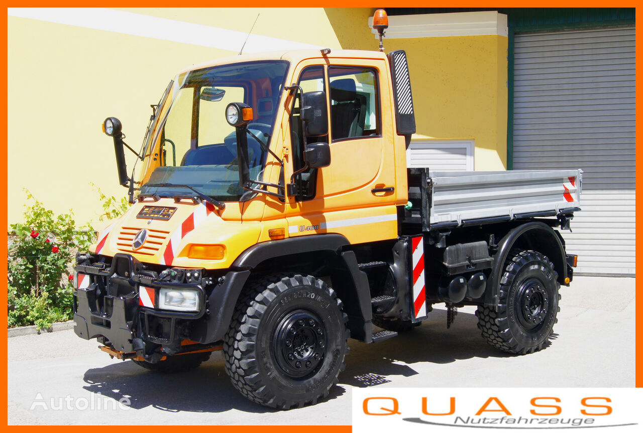 Mercedes-Benz UNIMOG U400 / TÜV / Torsionsrahmen kipper vrachtwagen