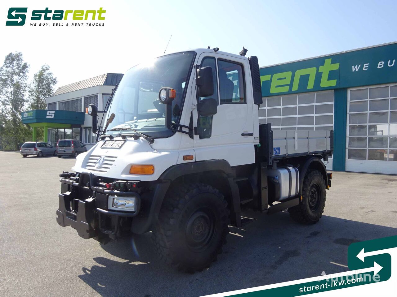 덤프 트럭 Mercedes-Benz Unimog