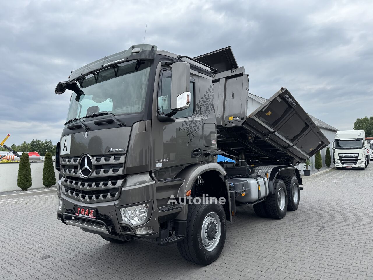 Mercedes-Benz Wywrotka 6x6 3-str. MEILLER , BORDMATIC, ZWOLNICE, SUPER STAN na sprzedaż | Autoline PL Mercedes-Benz Wywrotka 6x6 3-str. MEILLER , BORDMATIC, ZWOLNICE, SUPER STAN - Autoline