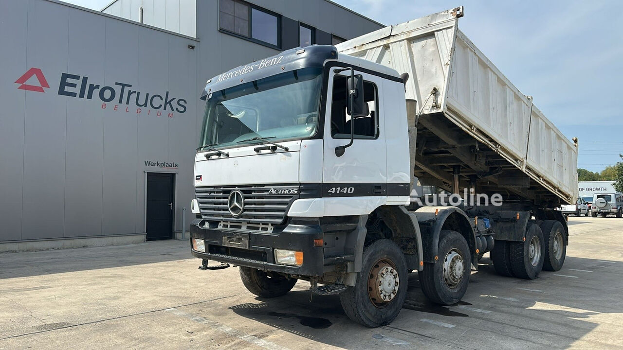 Myytävät Mercedes-Benz actros 4140 (8X8 / BOITE MANUELLE / MANUAL GEARBOX / LAMES / GRA kippiauto | Autoline FI Mercedes-Benz actros 4140 (8X8 / BOITE MANUELLE / MANUAL GEARBOX / LAMES / GRA kippiauto - Autoline