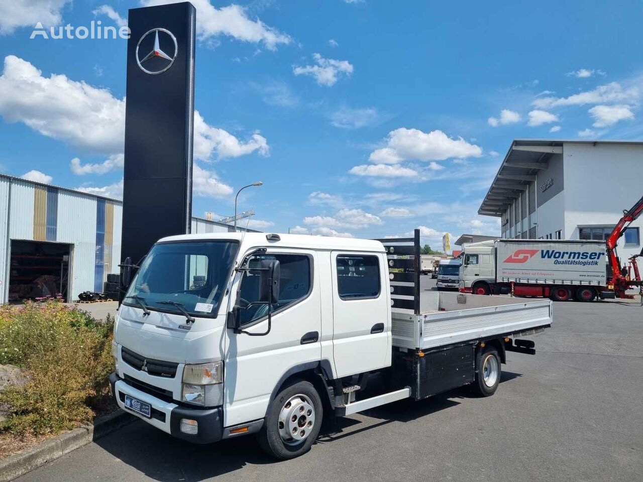 Mitsubishi Canter 7C15D DoKa 5 Sitze AHK dump truck