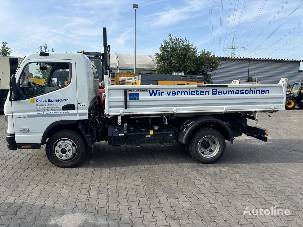 camion-benne Mitsubishi Fuso Canter 7C18