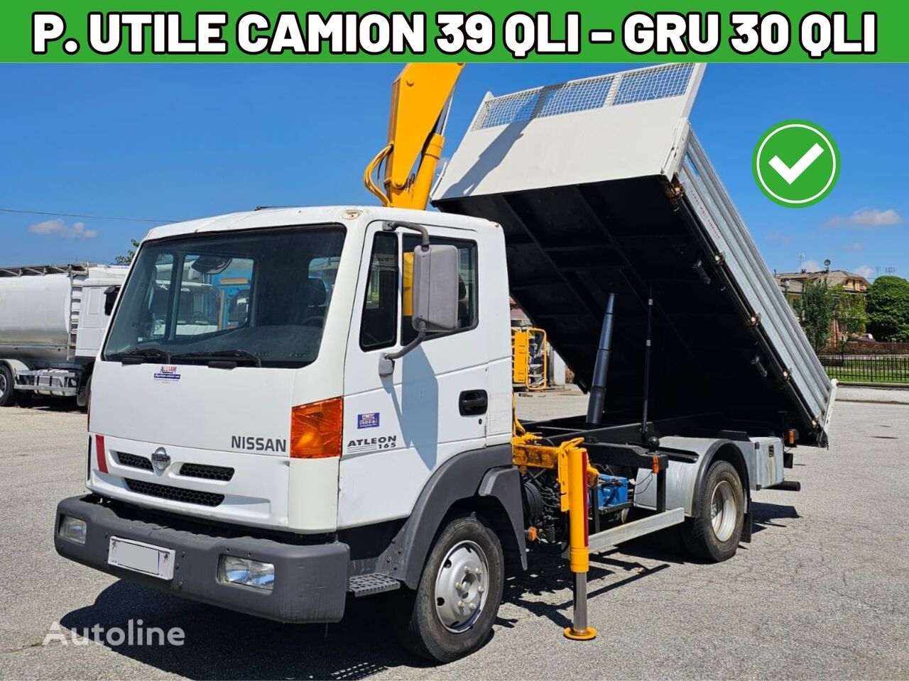 Nissan Atleon 165  dump truck