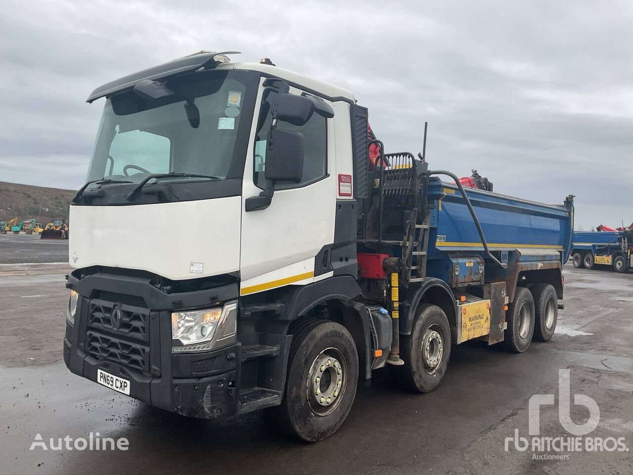 самосвал Renault C 2019 Palfinger M125LC82 3540 to