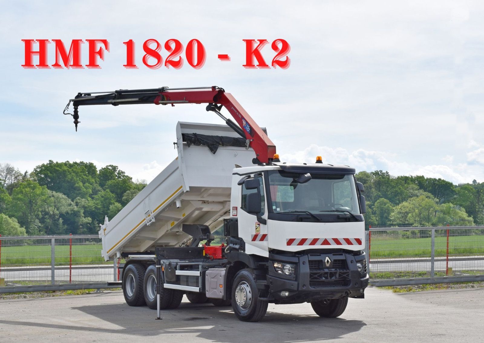 Renault C 380 dump truck