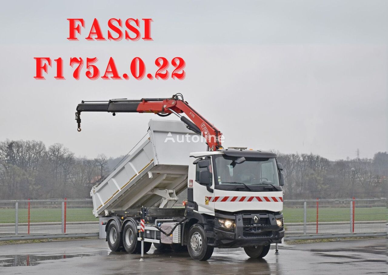 Renault C380  dump truck