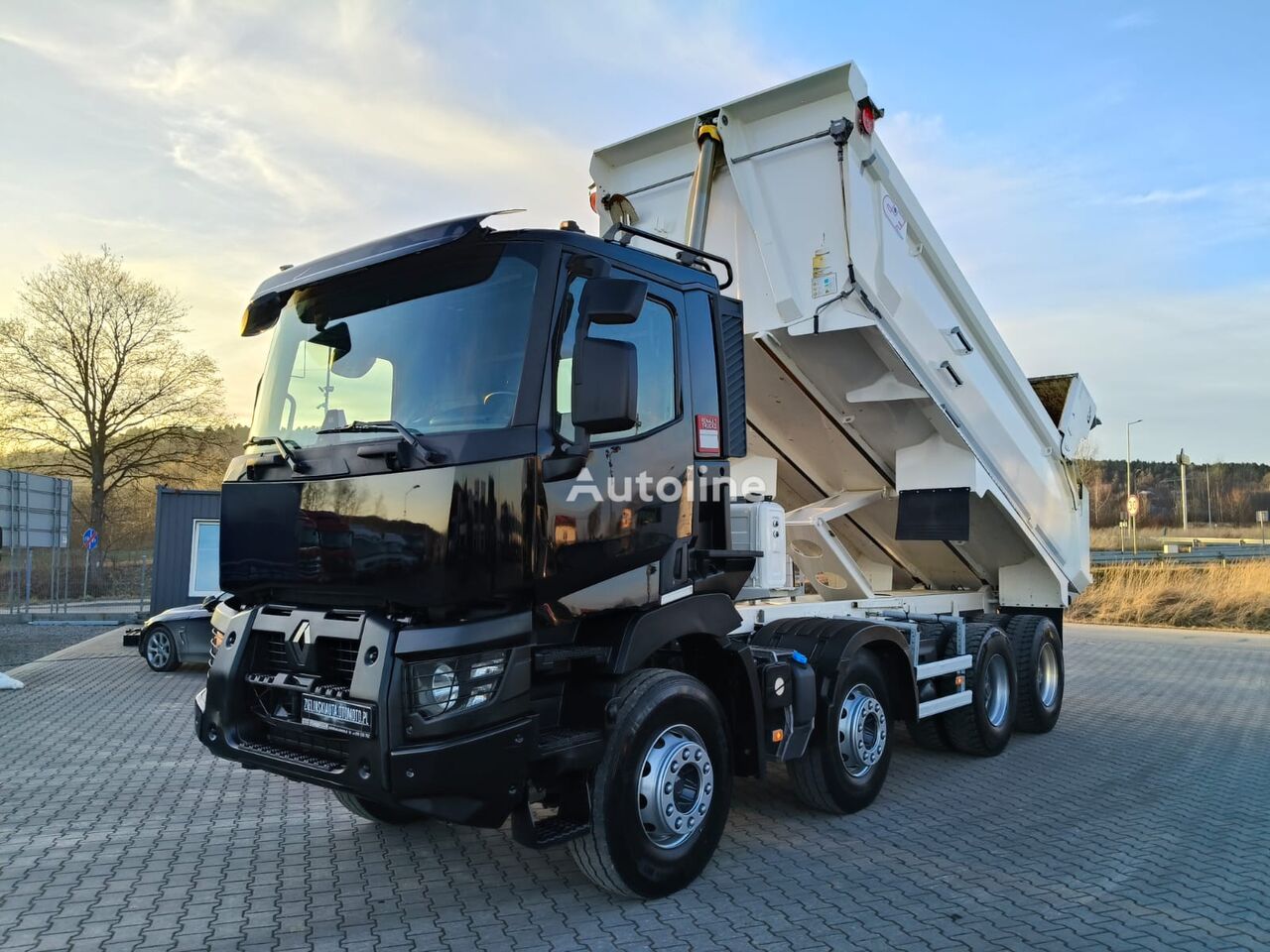 Renault C480 SILNIK 13L  / 8x4 / WYWROTKA / HYDRAULICZNA TYLNA KLAPA / dump truck