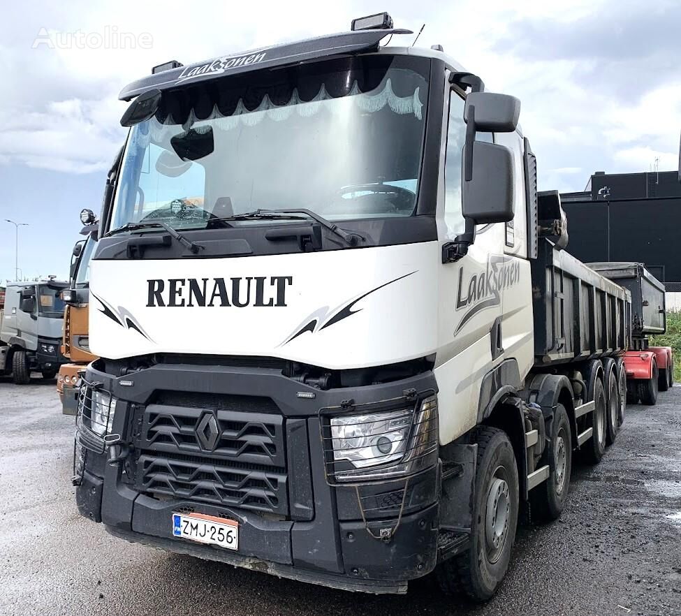 شاحنة قلابة Renault C520 + العربات المقطورة شاحنة قلابة