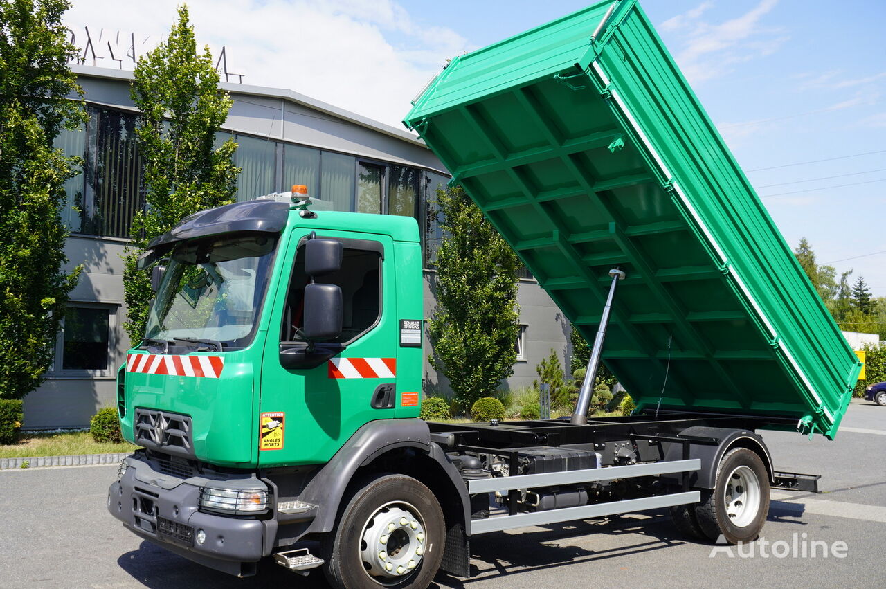 Renault D250 DTI 8 / 14t / NEW 3-SIDE TIPPER / 40 thousand km / y.2020 pašizgāzējs