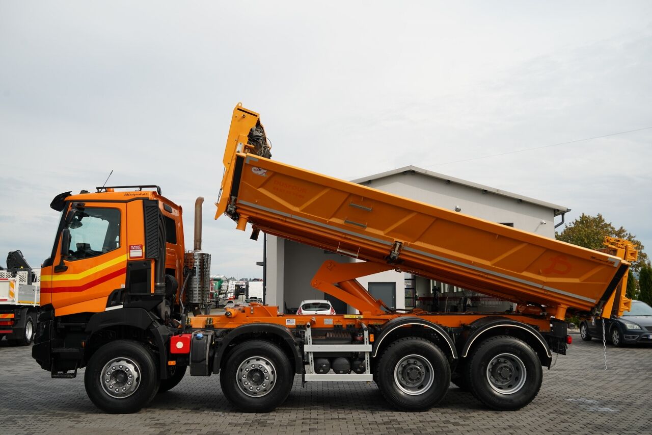 Рено К 480 / 8×4 / двострани самосвалач / хидраулична задња врата / крила врата / S